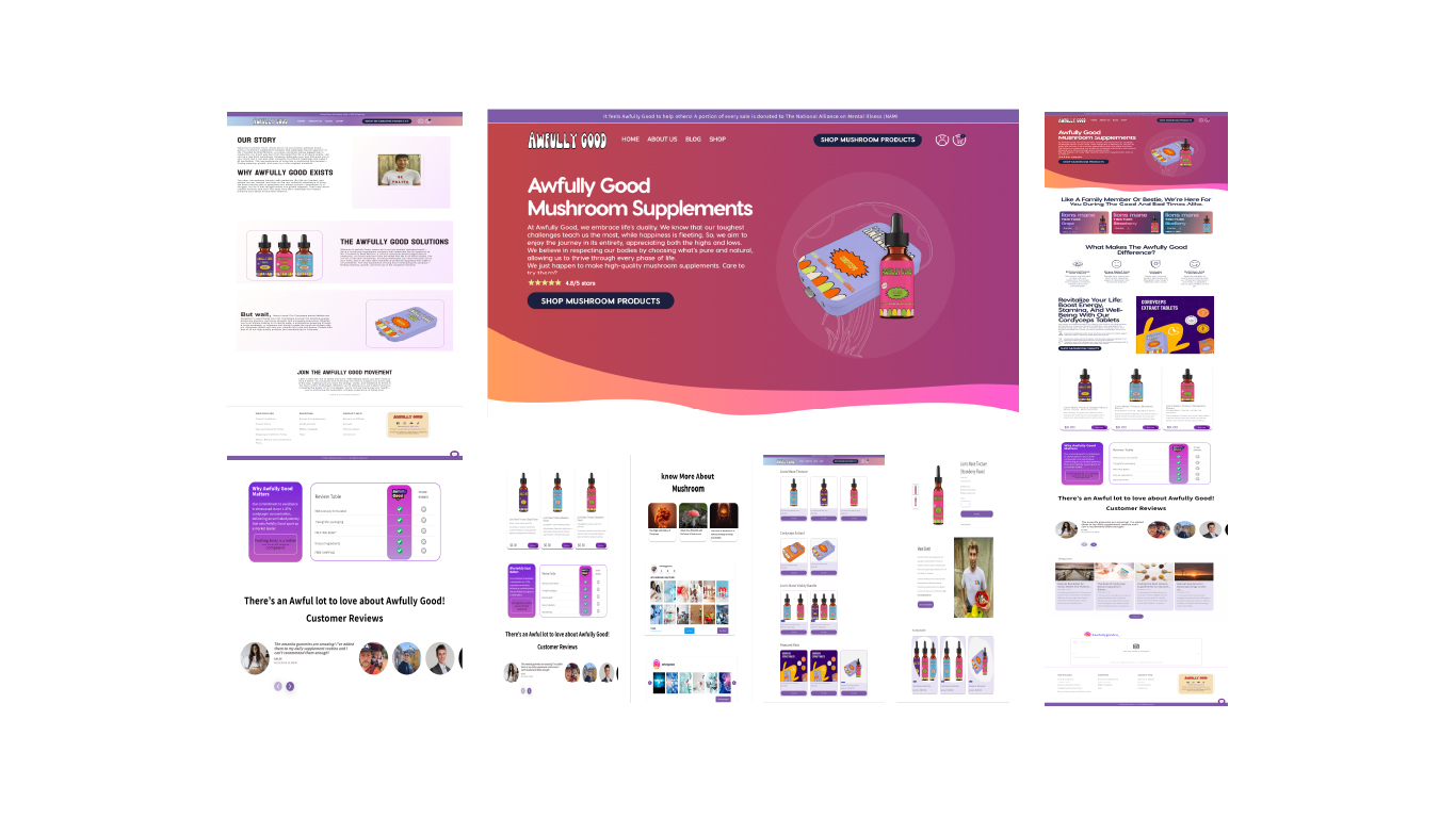 AwfullyGood — DTC Funnel