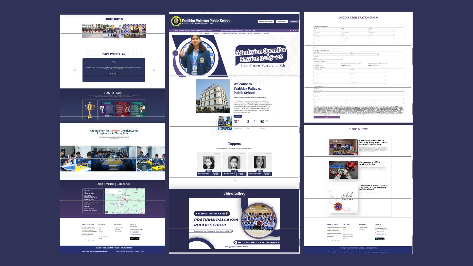PPPS School — Education Platform